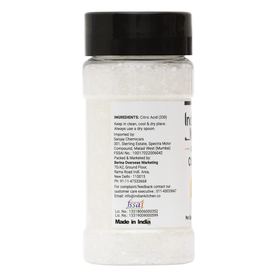 Indian Kitchen Critic Acid 100g (Pack of 2) Indian Kitchen Critic Acid 100g (Pack of 2) - Indian Kitchen